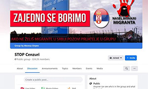 Continued narratives across the Balkans contended that "the virus does not exist and the [public health] measures are in place to control the population by fear”.